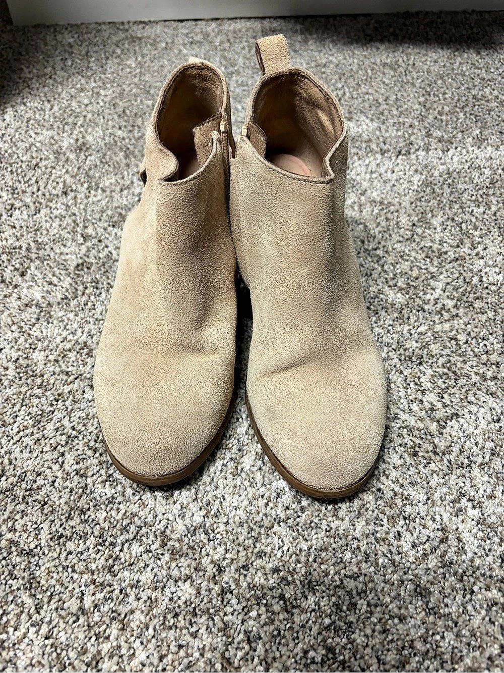 TOMS Kallie Wedge Bootie Brown US 6